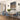 Verrière aluminium 3 vitrages Clair, 3 arches décorative - Noir