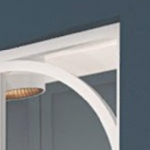 Paire d'arches decoratives RAL 9016 FT
