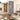 Cloison de séparation claustra aluminium design – 80 x 250 cm